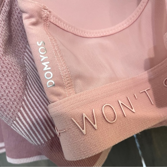 PINK  Sports bra - Tank Under Amour, Puma , Can’t stop won’t stop - Picture 7 of 12